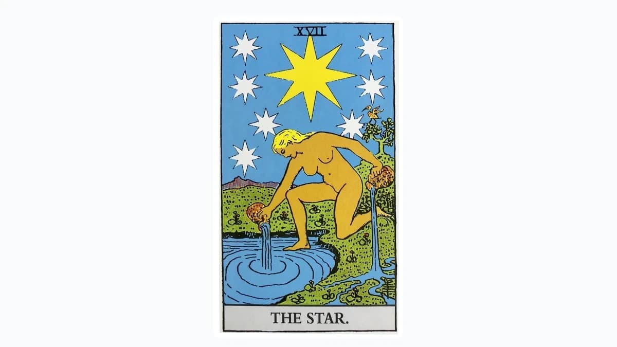 【타로 해설】 '별(The Star)' 카드의 의미는? 연애·일·금전·건강운을 정위치·역위치로 철저 해설! - content 1