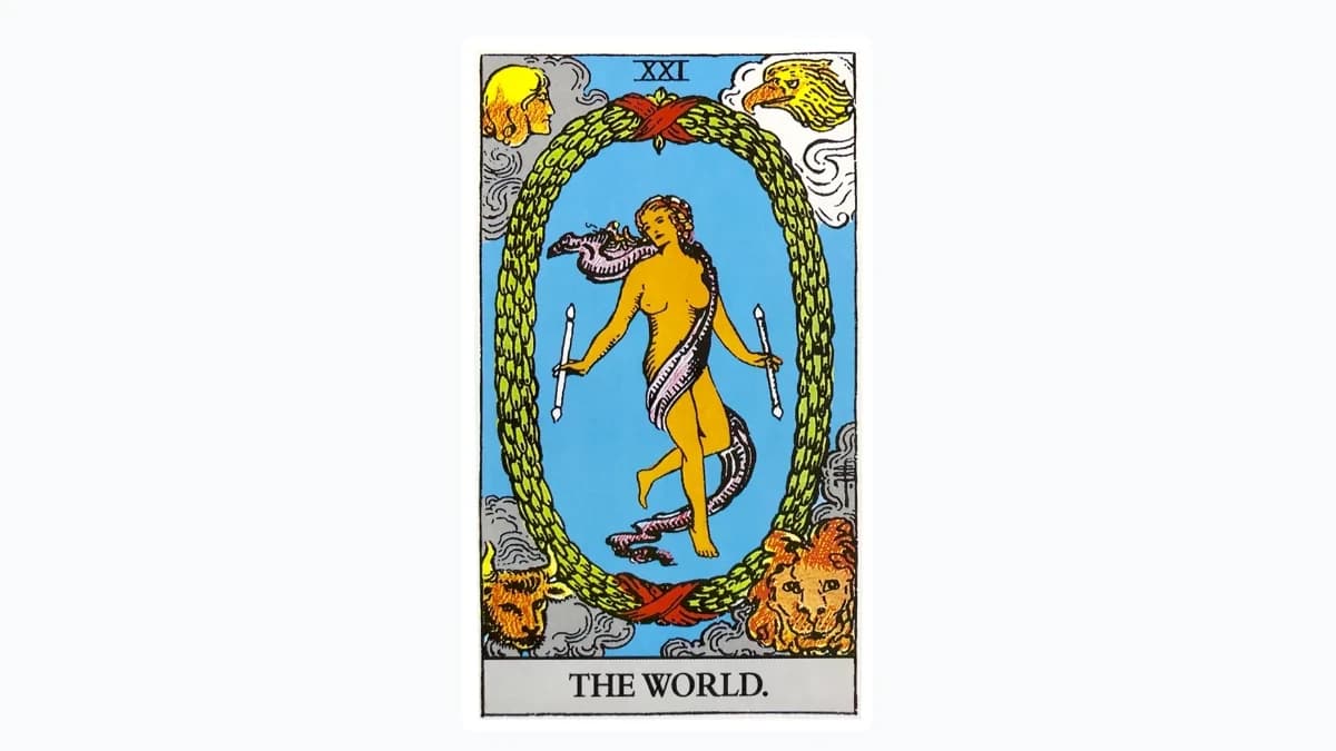 【タロット解説】「世界(The World)」のカードの意味とは?恋愛・仕事・金運・健康を正位置・逆位置で徹底解説! - content 1