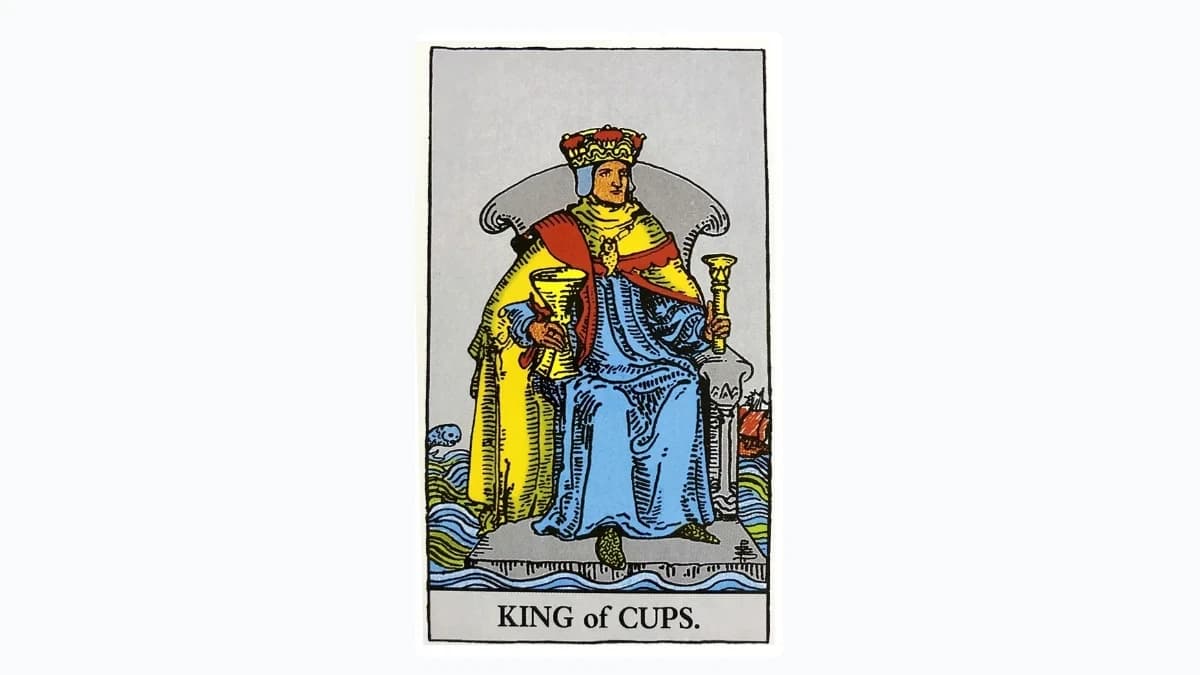 【タロット解説】「カップのキング(King of Cups)」のカードの意味とは?恋愛・仕事・金運・健康を正位置・逆位置で徹底解説! - content 1