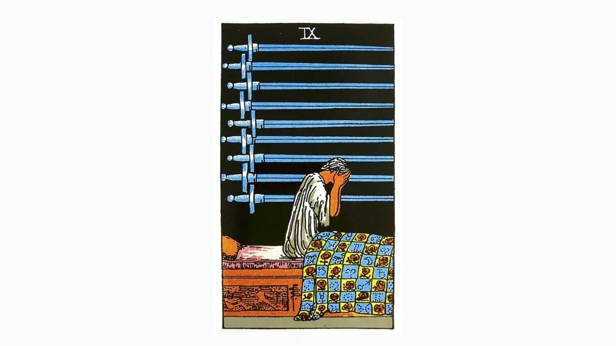 【塔羅解析】「寶劍九」的意義是什麼?戀愛、工作、財運、健康運的「正位與逆位」全面詳解! - content 1